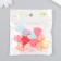 Decor for creativity plastic "heart in heart" set of 12 pcs 2x1.8 cm