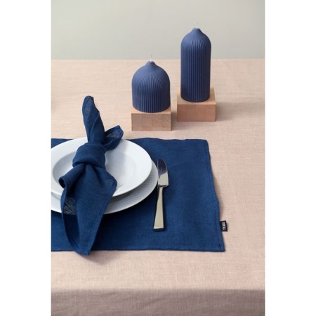 Napotle for devices made of erased linen in blue color Essential, size 35x45 cm-4