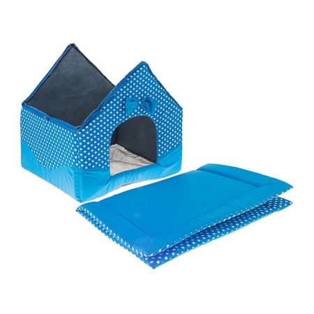 House "Tenderness", 35 x 37 x 42 cm, blue-5