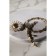 Serving dish Liberty Jones Marm, D = 30 cm, white marble