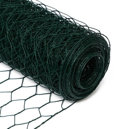 PVC wicker grid, 10 × 0.5 m, cell 25 × 25 mm, d = 0.9 mm, metal, GreenGo-5
