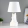 Horse table lamp E14 40W white 22x22x41 cm Risalux