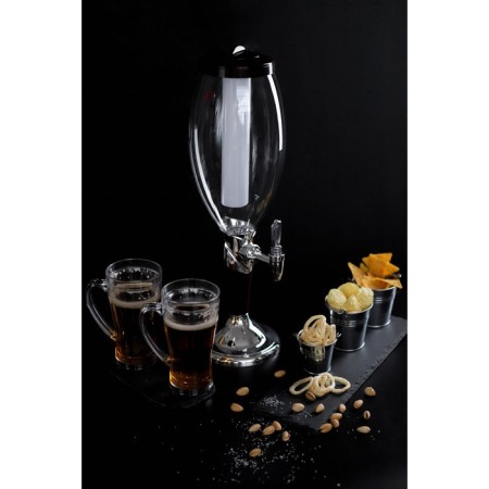 Beer Tower "Babylon style", 3 l, brown color-7