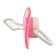 Nipple - orthodontic dummy with container, +3 months, pink color