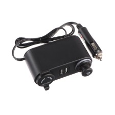 Cigarette lighter, wire 90 cm, USB 2.1 A