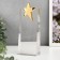 Souvenir Glass "Steel award - Star" 22,5x8x3.2 cm