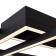 Ceiling lamp Maytoni Mod016CL-L80BK Line, 670x780x80 mm, LED, 78W, 2900lm, Black Color Black