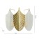 Wall lamp Pulcher 380 mm, 180 mm, E14