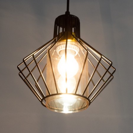 Lamp Bayerlux 2107/1bk E27 40W Black 21x20x22-100 cm-2