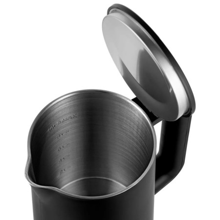Coffee machine KitFort KT-7143, drop, 1600 watts, 1.1/1.25 l, black-8
