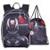 Frame backpack 35 x 26 x 14 cm, Across 490, filling: bag, gray 23-490-5