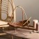 CLAFT CLAFT dish, rattan 40x20x30 cm