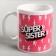 Super Sister sublimation mug of lightning, 320 ml, with application