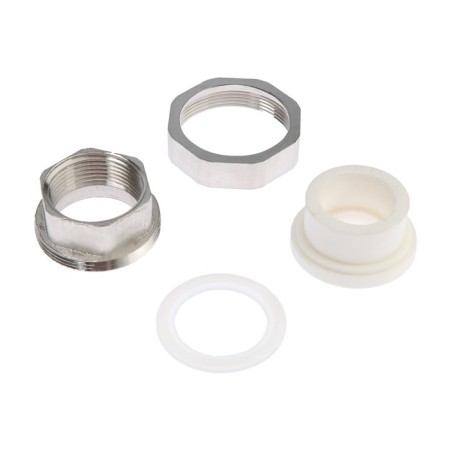 Combined cluttered zein, polypropylene, American, internal thread, d = 32 mm x 1 1/4 "-2