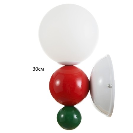 Luigi lamp LED 7W 3000-6000K White-red-green 12x25 cm-3