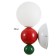 Luigi lamp LED 7W 3000-6000K White-red-green 12x25 cm