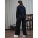 Trouser suit, size 44, black color