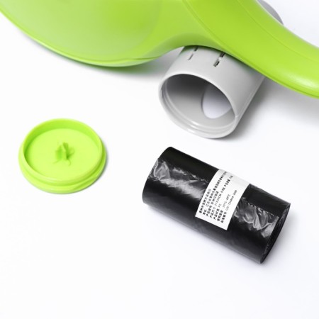 Diil roulette, 8 m, up to 50 kg, tape, rubberized pen, green with gray-6