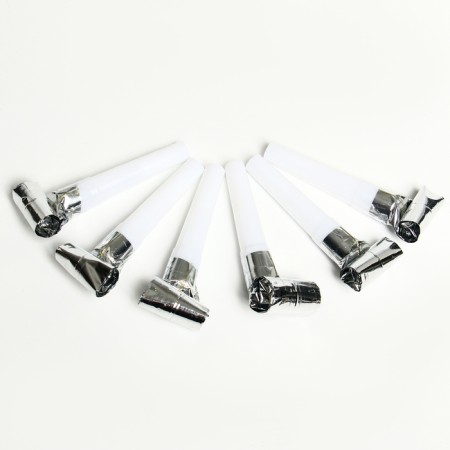 Carnival tongue "Holiday", set of 6 pcs., Color silver-1
