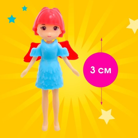 Fairy -tale doll "Fleeca" with accessories, mix-1