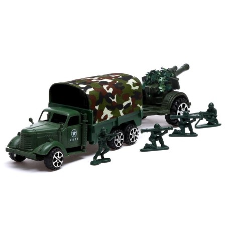 The inertial “Army” machine, with a trailer, mix-7