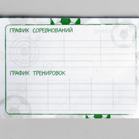 Football training diary, 48 sheets-9