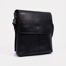 Male bag, black color