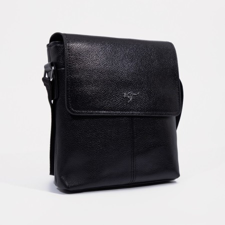 Male bag, black color