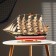 Souvenir ship "Russia" 53*34*8cm