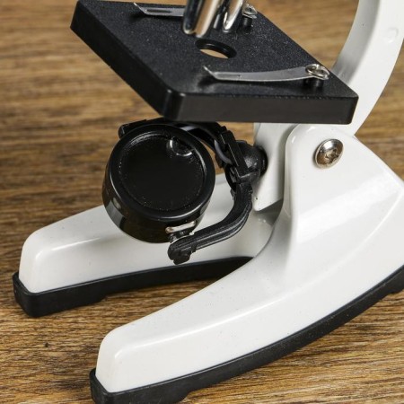 Microscope "Practice", a multiplicity of an increase in 1200x, 400x, 100x, in the case-5