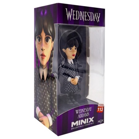 Collectible Minix Wednesday Figure, Wansee Addams, 12 cm-8