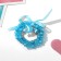 Bracelet Children's "Choszhulka" 3 threads, dolphins, blue color
