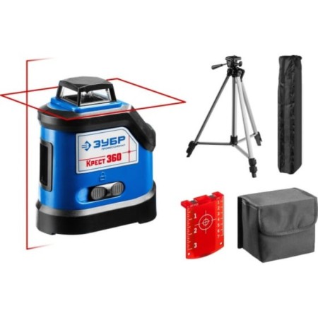 Laser bison cross Cross 360 34906-2, 360 °, 20m/70m, acc. +/- 0.3 mm/m, tripod-1