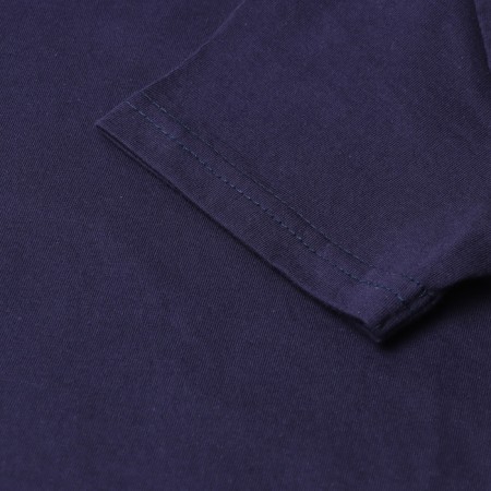 T-shirt for nursery, dark blue color, height 122 cm-2