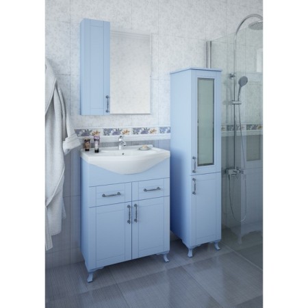 Gloria 65 cabinet, gray color, with a sink "Dreya 65"