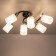 Ceiling Citilux Cutilux CL119261, 52x38x1.5 cm, 6x75W, E27, Black Color Black