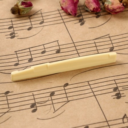 A set of lower thresholds for the Music Life guitar, 6 pieces, 7x0.9x0.3cm, white-2