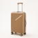 Middle suitcase 24 ", lightning department, code castle, 4 wheels, brown color
