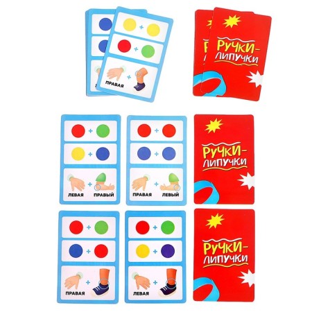 Board game "Velcro handles", 2-6 players, 5+-5