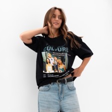 Women's T -shirt MIST CULTURE, R.46, Black