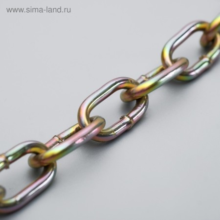 A chain for leaning dogs, 5m, caliber 3*16 mm, yellow-3