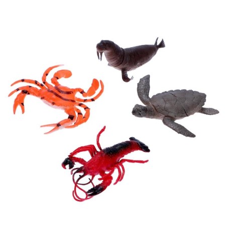 Set of marine animals "Four Friends", 4 pieces