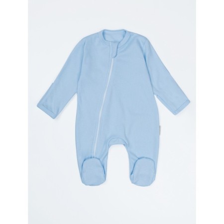 Combiason with zipper children's fashion, height 86 cm, blue color-3