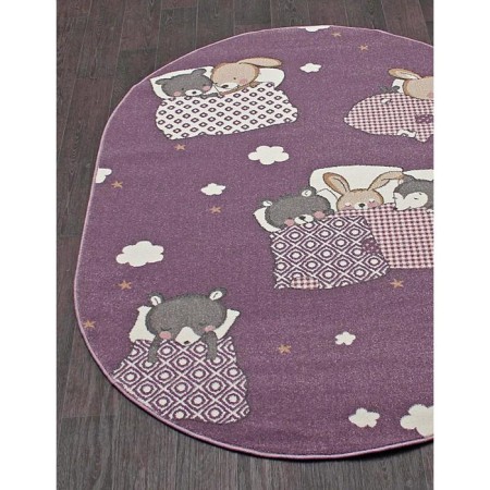 Oval Merinos Sofit carpet, size 160x230 cm, color Light Purple