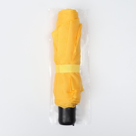 Mechanical umbrella "plain", 3 additions, 8 knitting needles, r = 48 cm, yellow color-11