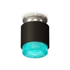 Lumber of the invoice with composite crystal Ambrella Light, XS7511082, MR16 GU5.3 LED 10 W, color black sand, silver, blue