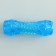 A toy-stick made of thermoplastic rubber with a drowned squeak, blue
