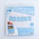 Girland for photos with clothespins "Blue", 6 pcs.