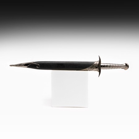 Souvenir sword "Say", scabbard with a metal edging, black, 60 cm-1