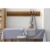The track on the table Scandinavian Touch "Ripe Currant", size 45x150 cm, color gray color